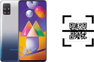 How to read QR codes on a Samsung Galaxy M31s?