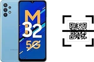 How to read QR codes on a Samsung Galaxy M32 5G?