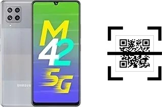 How to read QR codes on a Samsung Galaxy M42 5G?