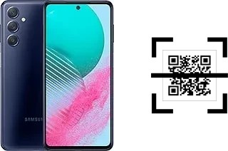 How to read QR codes on a Samsung Galaxy M54?