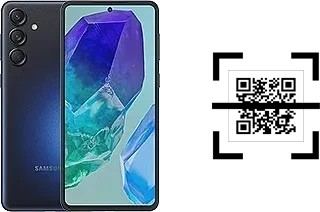 How to read QR codes on a Samsung Galaxy M55?