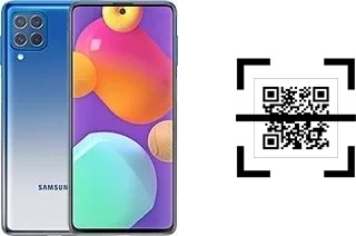 How to read QR codes on a Samsung Galaxy M62?