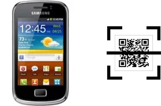 How to read QR codes on a Samsung Galaxy mini 2 S6500?