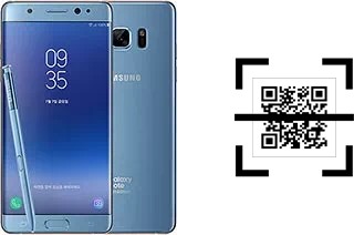 How to read QR codes on a Samsung Galaxy Note FE?