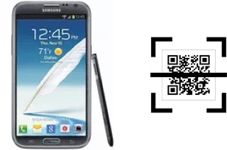 How to read QR codes on a Samsung Galaxy Note II CDMA?