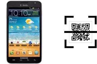 How to read QR codes on a Samsung Galaxy Note T879?