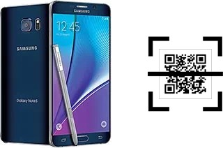 How to read QR codes on a Samsung Galaxy Note5 Duos?