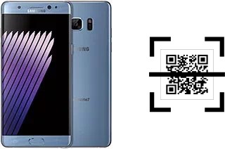 How to read QR codes on a Samsung Galaxy Note7?