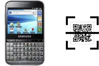 How to read QR codes on a Samsung Galaxy Pro B7510?