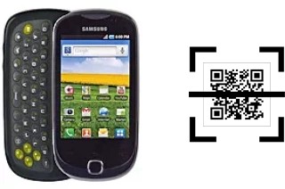 How to read QR codes on a Samsung Galaxy Q T589R?