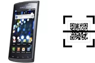 How to read QR codes on a Samsung I9010 Galaxy S Giorgio Armani?