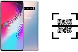 How to read QR codes on a Samsung Galaxy S10 5G?