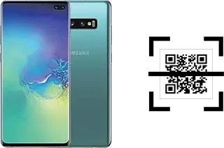 How to read QR codes on a Samsung Galaxy S10+?