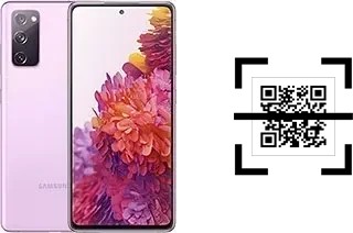 How to read QR codes on a Samsung Galaxy S20 FE 2022?