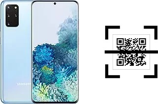 How to read QR codes on a Samsung Galaxy S20+ 5G?