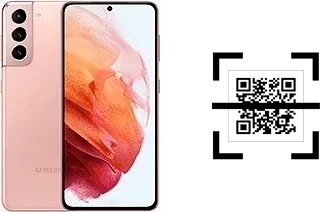 How to read QR codes on a Samsung Galaxy S21 5G?