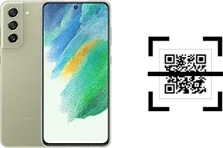 How to read QR codes on a Samsung Galaxy S21 FE 5G?