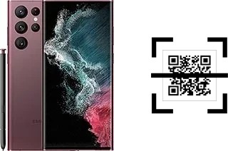 How to read QR codes on a Samsung Galaxy S22 Ultra 5G?