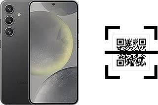 How to read QR codes on a Samsung Galaxy S24?