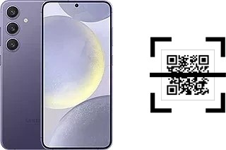 How to read QR codes on a Samsung Galaxy S24+?