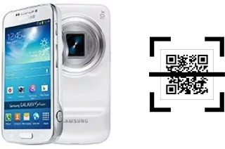 How to read QR codes on a Samsung Galaxy S4 zoom?