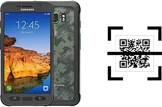 How to read QR codes on a Samsung Galaxy S7 active?