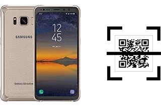 How to read QR codes on a Samsung Galaxy S8 Active?