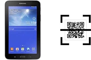 How to read QR codes on a Samsung Galaxy Tab 3 Lite 7.0 3G?