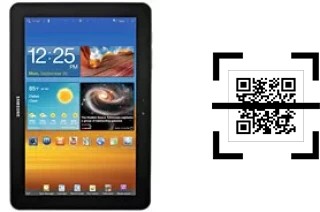 How to read QR codes on a Samsung Galaxy Tab 8.9 P7310?