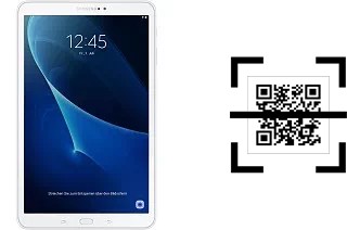 How to read QR codes on a Samsung Galaxy Tab A 10.1 (2016)?