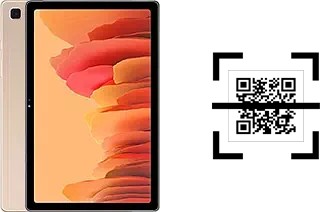 How to read QR codes on a Samsung Galaxy Tab A7 10.4 (2022)?
