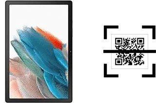 How to read QR codes on a Samsung Galaxy Tab A8 10.5 (2021)?