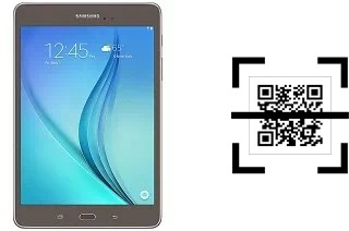 How to read QR codes on a Samsung Galaxy Tab A 8.0?