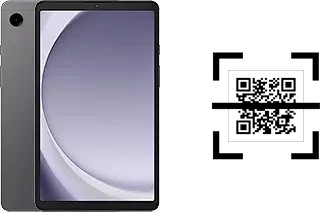 How to read QR codes on a Samsung Galaxy Tab A9?