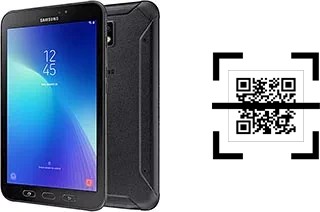 How to read QR codes on a Samsung Galaxy Tab Active 2?