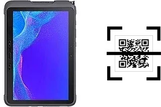 How to read QR codes on a Samsung Galaxy Tab Active4 Pro?