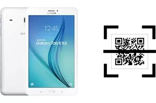 How to read QR codes on a Samsung Galaxy Tab E 8.0?