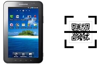 How to read QR codes on a Samsung P1000 Galaxy Tab?