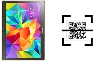 How to read QR codes on a Samsung Galaxy Tab S 10.5 LTE?