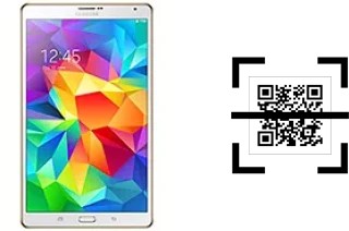 How to read QR codes on a Samsung Galaxy Tab S 8.4 LTE?