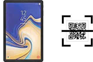 How to read QR codes on a Samsung Galaxy Tab S4 10.5?