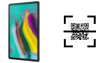 How to read QR codes on a Samsung Galaxy Tab S5e LTE?