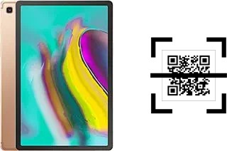 How to read QR codes on a Samsung Galaxy Tab S5e?