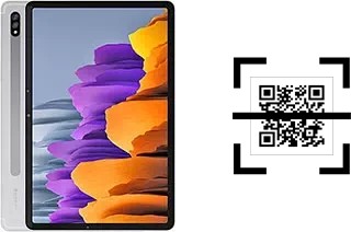 How to read QR codes on a Samsung Galaxy Tab S7?