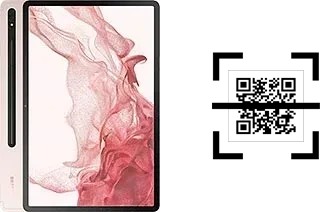 How to read QR codes on a Samsung Galaxy Tab S8+?