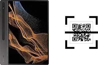 How to read QR codes on a Samsung Galaxy Tab S8 Ultra?