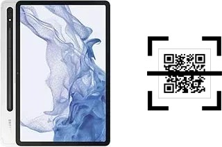 How to read QR codes on a Samsung Galaxy Tab S8?