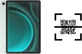 How to read QR codes on a Samsung Galaxy Tab S9 FE?