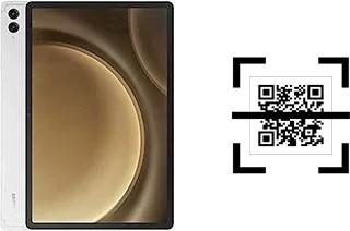 How to read QR codes on a Samsung Galaxy Tab S9 FE+?