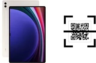 How to read QR codes on a Samsung Galaxy Tab S9 Ultra?